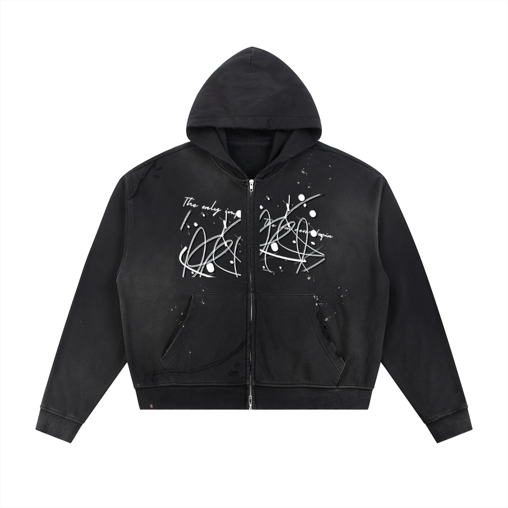 A.CC.I Special Sun Fade Zip Hoodie